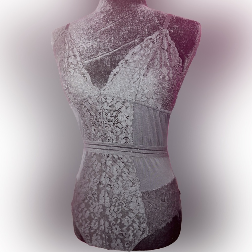 Women’s all black lace one piece